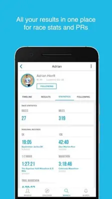 Athlinks android App screenshot 2